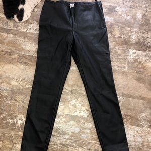 Faux Leather Pants